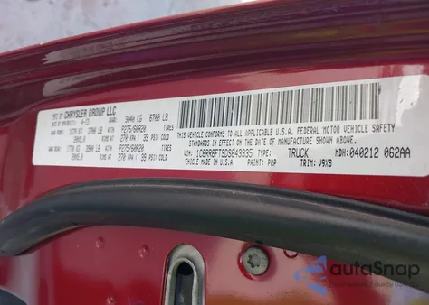 2013 Ram 1500 Express z USA, uszkodzony, nr VIN 1C6RR6FT9DS643935